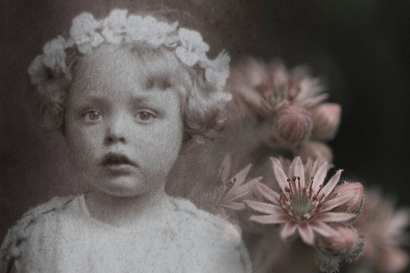 Flower girl by Greet van Dam