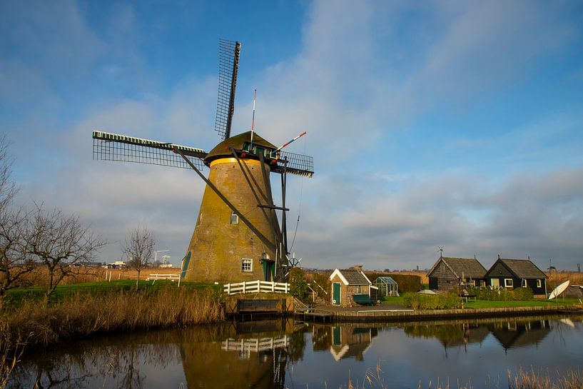The Mills from Kinderdijk in the Netherlands by Gert Hilbink