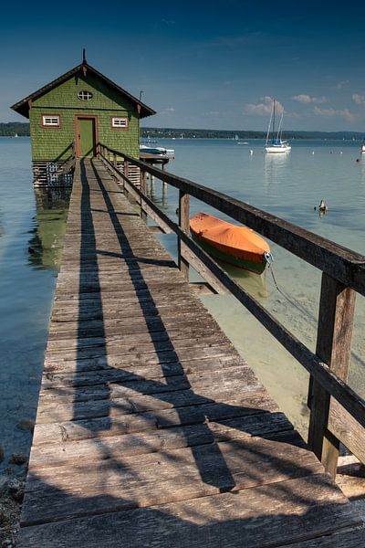 Boathouse in Schondorf am Ammersee by Andreas Müller