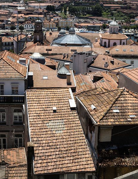 Toits de Porto II par Eddie Meijer