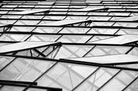 Zee van glas in het Westland