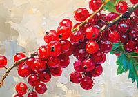 Painting Red Berries