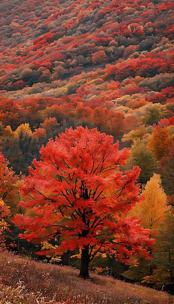 Herbst Wandteppich von Artistic