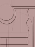 Minimalistischer Farbton Kunst lila-grau