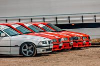 BMw's am Renntag in Zandvoort
