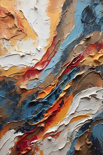 Texturierte Ströme von Artistic