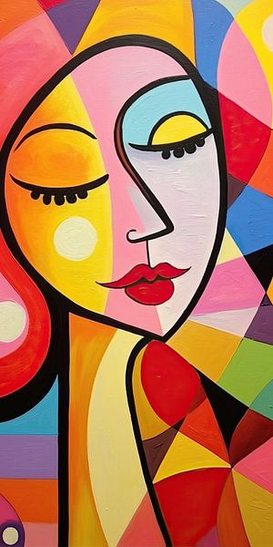 Picasso Now No. 34.30 by ARTEO Paintings