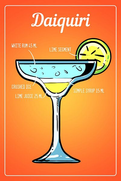 Daiquiri Cocktail von ColorDreamer