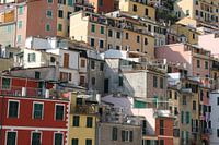 Nahaufnahme Häuser Riomaggiore