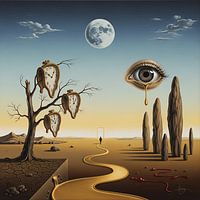 Traumlandschaften des surrealen Geistes - Meisterwerk der surrealen Kunst