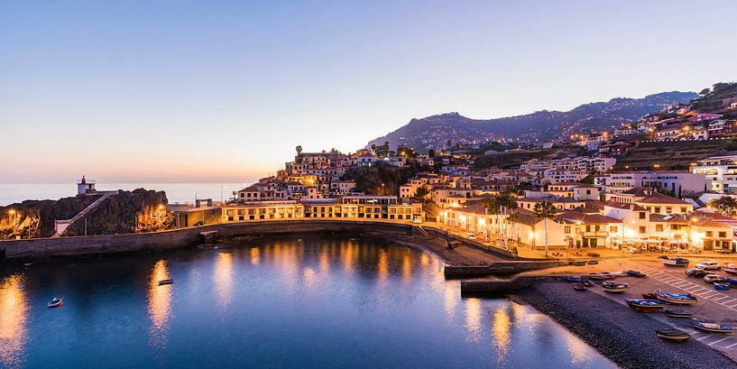 Port area in Câmara de Lobos on the island of Madeira by Werner Dieterich