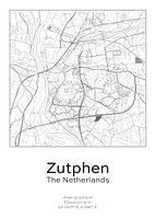 City map - Netherlands - Zutphen