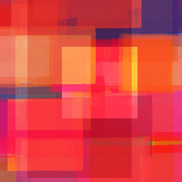 Des couleurs vives. Blocs de couleurs vives no. 3 par Dina Dankers