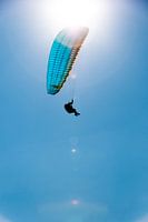 Paragliding under the sun