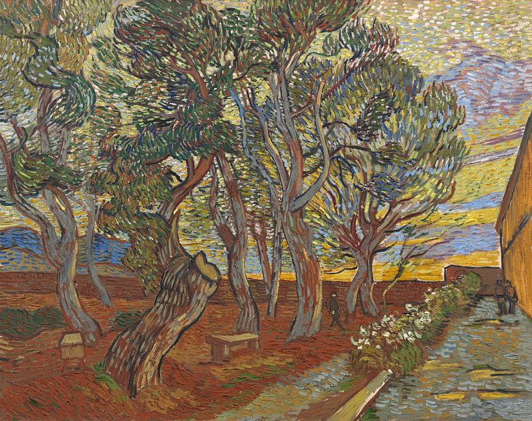 Vincent van Gogh, Le jardin de la décoration par 1000 Schilderijen