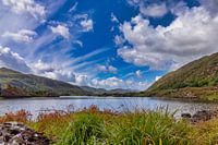 Panorama du lac supérieur dans le parc national de Killarney, Irlande