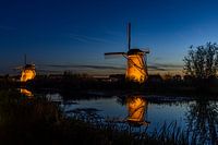 Illuminated Mills Kinderdijk