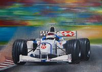 Jos Verstappen F1-Rennwagen