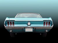 US Amerikanischer Oldtimer Mustang 1967 Coupe