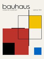 Bauhaus, moderner Mondrian
