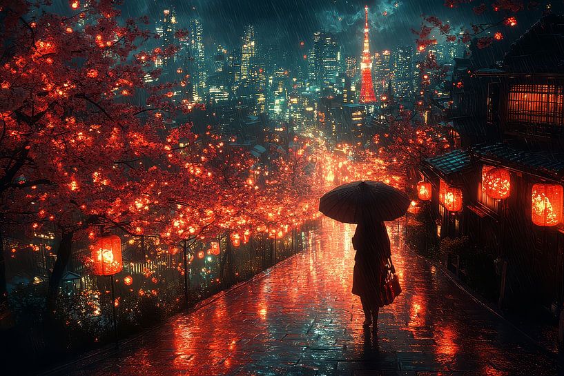 Japon traditionnel fictif et coloré par Egon Zitter