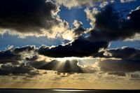 Vue de la mer des Wadden à Mud Hole