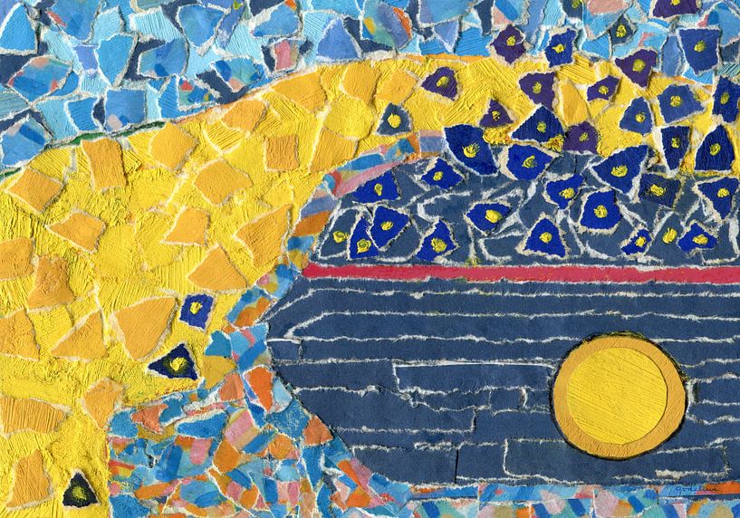 Himmlisches Gewölbe von Godelieve Abstracte Kunst