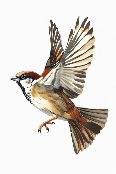 Flugsperling von But First Framing