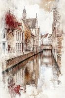 Brügger Kanal – Romantisches Stadtbild