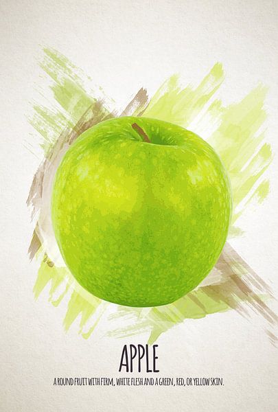 Fruities Apple by Sharon Harthoorn