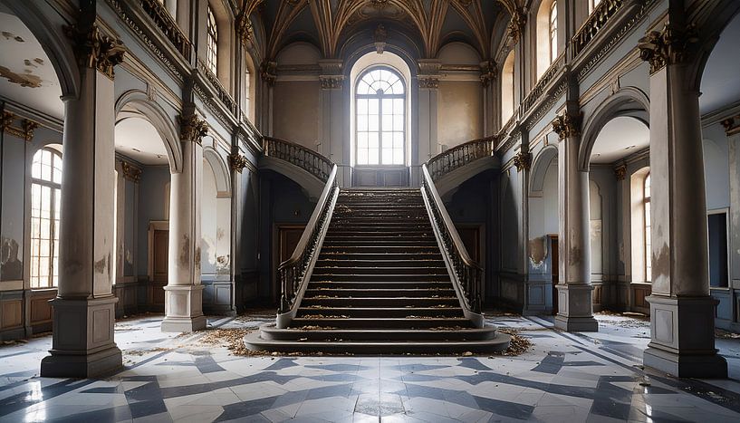 Lost Places entrance hall by Mustafa Kurnaz