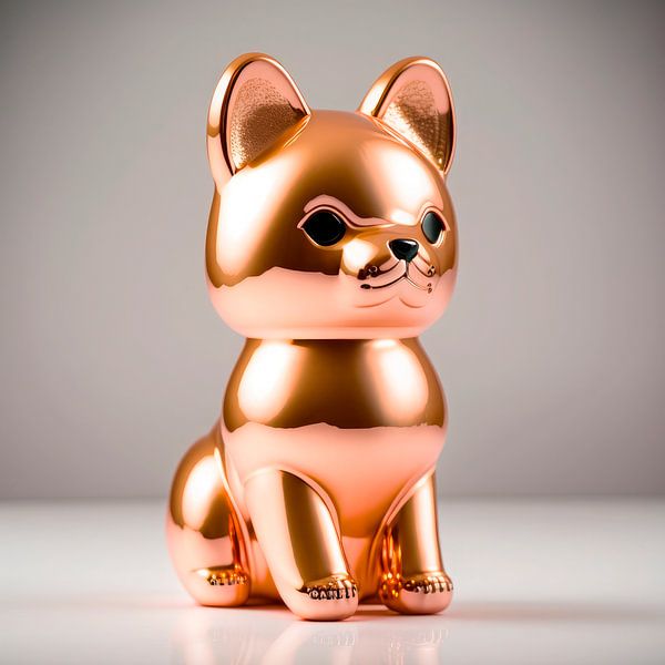 Shiba Bearbrick par DNH Expressions