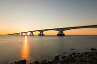 Sunrise over the Zeelandbrug