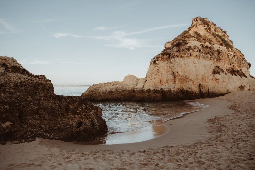 Impression sur toile Photo de paysage Portimão, Algarve - Portugal Art côtier par Jeantina Lensen-Jansen