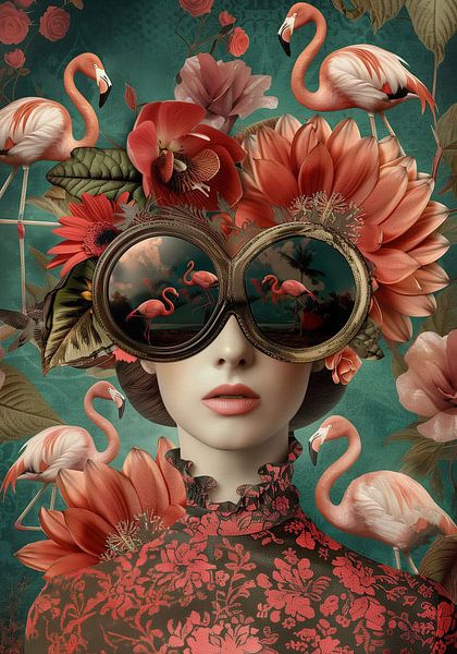 Flamingo Flair by Bianca ter Riet