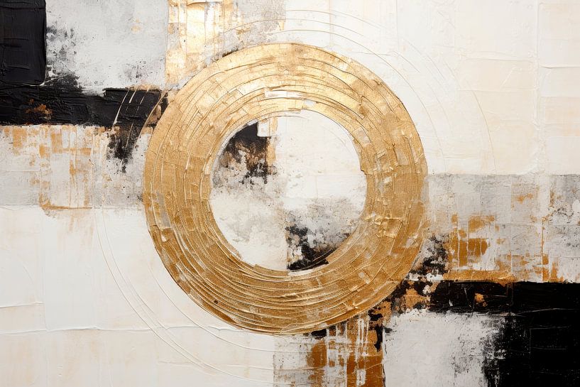 ABSTRACT KUNST Metaalcyclus van Melanie Viola