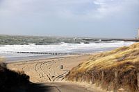 Storm aan zee in Westkapelle