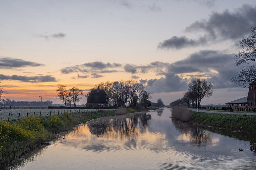 wolken over de Linge van Tania Perneel
