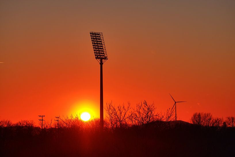 Soleil de projecteur par Edgar Schermaul