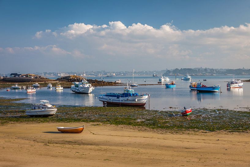 Hafen auf der Ile de Batz, Bretagne von Christian Müringer