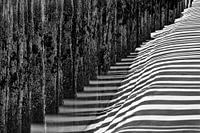 Bandes de pyjama sur la plage