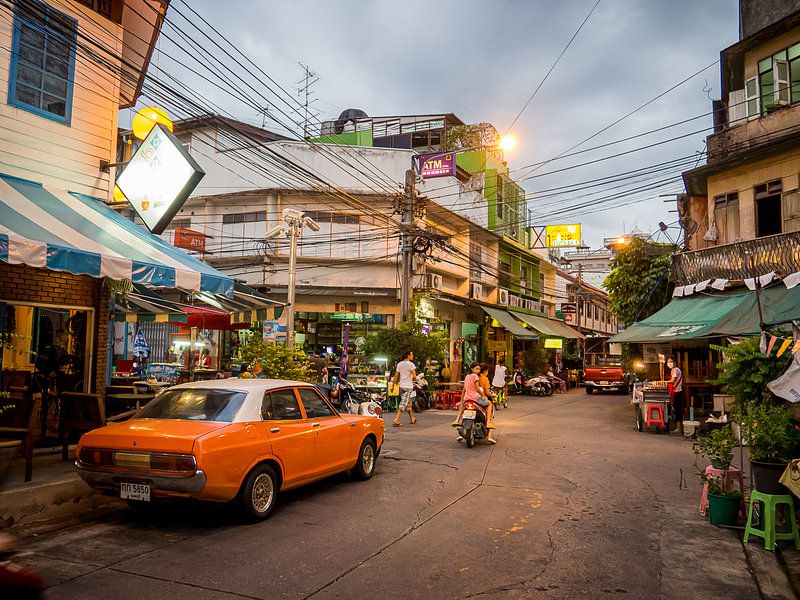 Abends in Bangkok von Mathias Möller