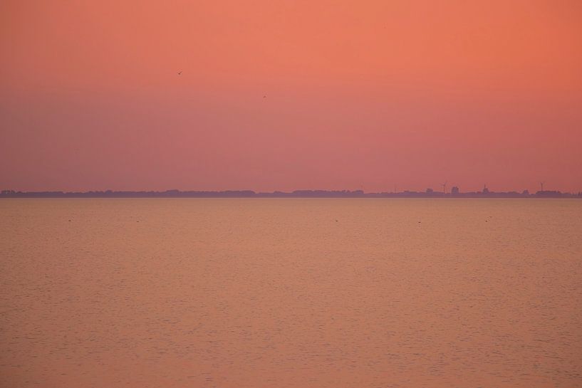Zomeravond op de Waddenzee par Jannie de Graaf