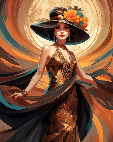 Retro Chic by Wall Art Creations by Peter