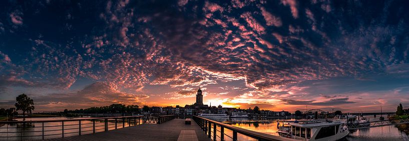 Stadtbild Deventer von Martijn van Steenbergen