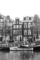 Canal houses Amsterdam | Colour photo print | Netherlands travel photography