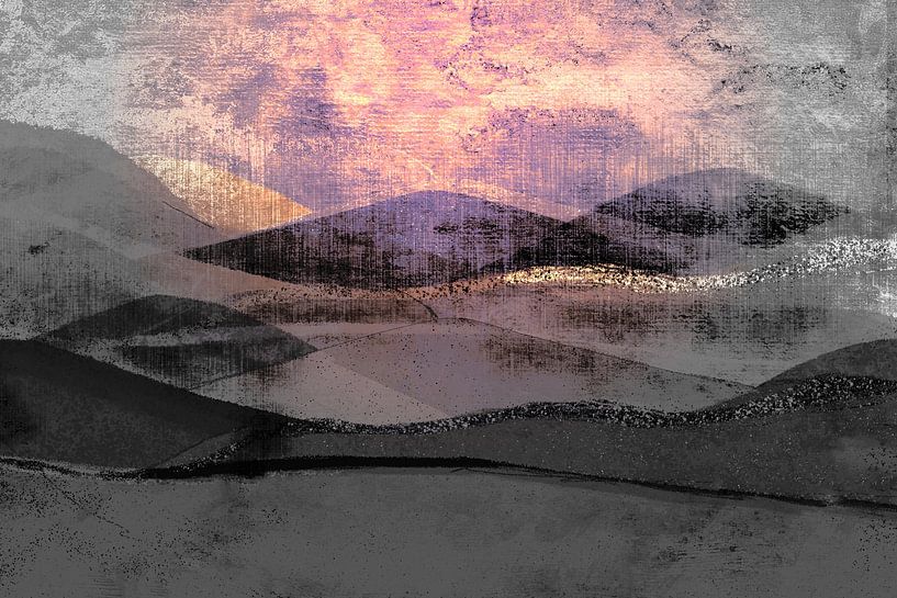 Mitternachtssonne von Mad Dog Art