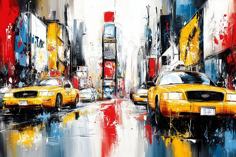 New York Taxi by ARTemberaubend