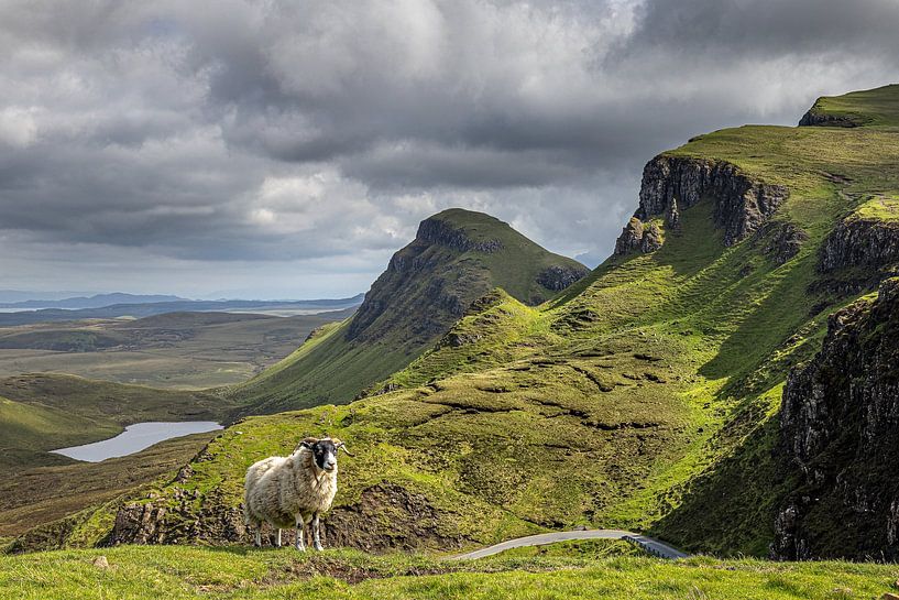 The Quiraing on Scotland's Isle of Skye by Rob IJsselstein