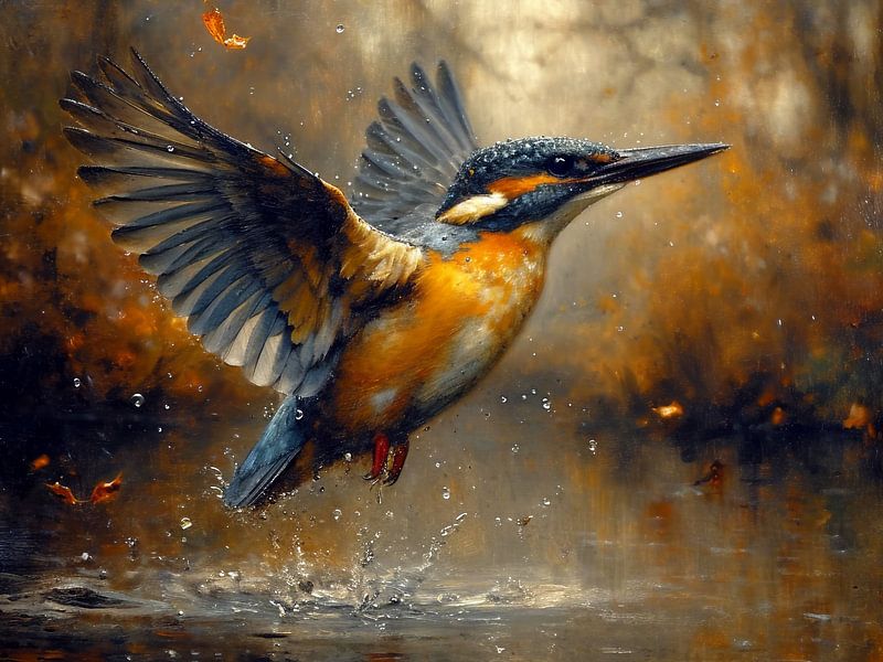 Eisvogel von Max Steinwald